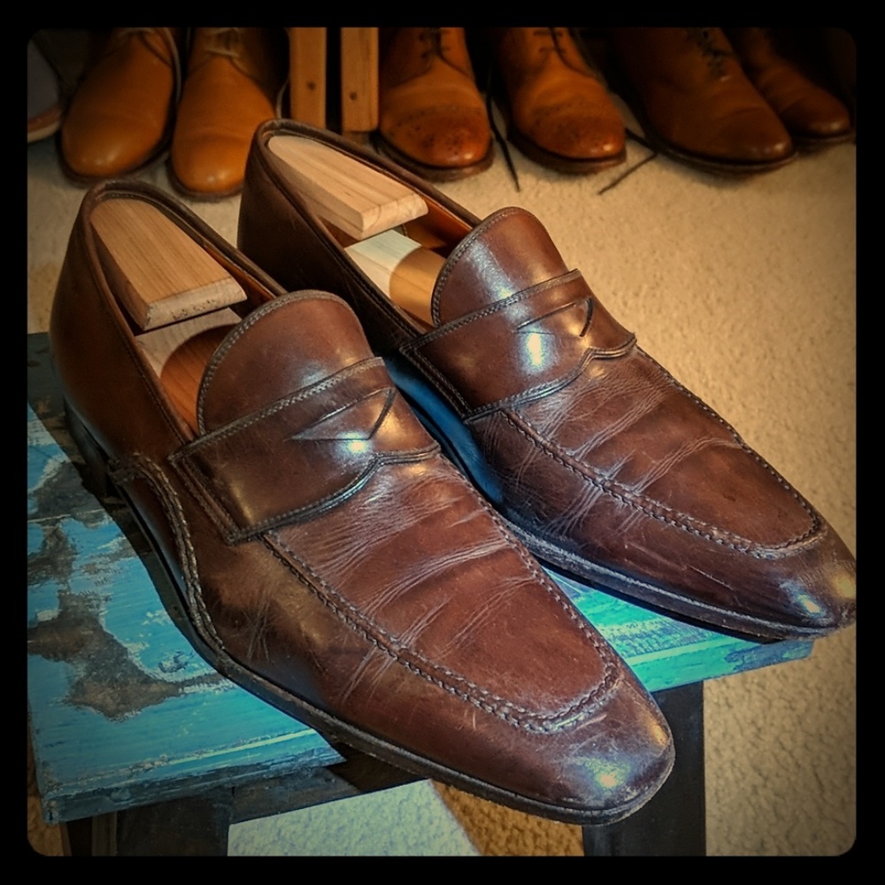 Magnanni Penny Loafers - Size 9.5